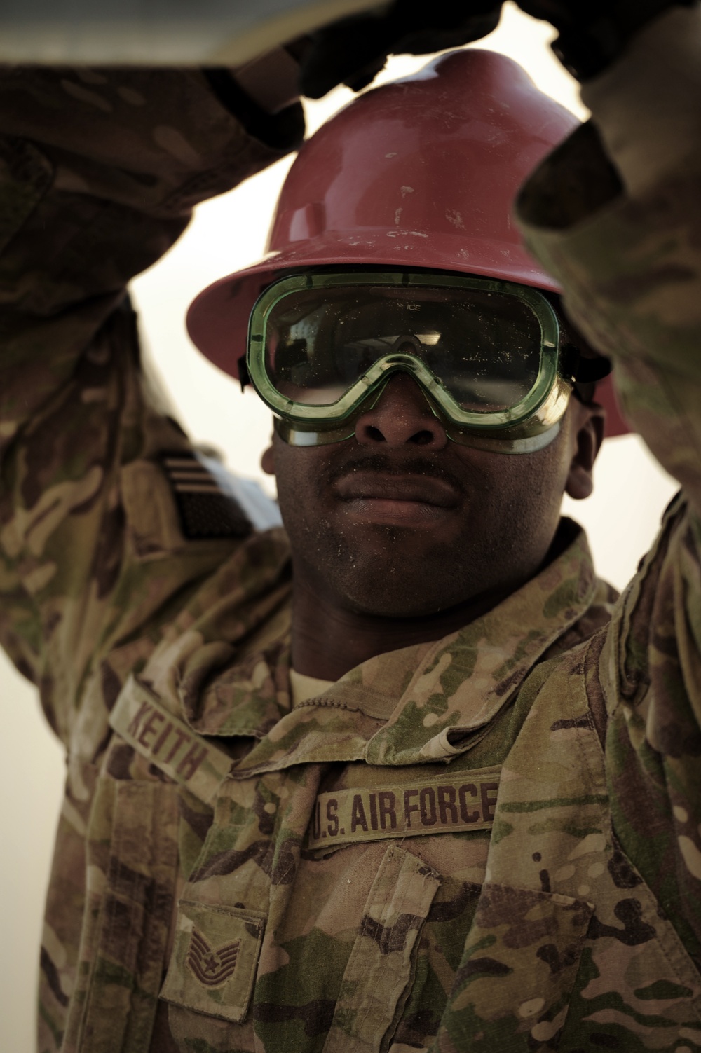 RED HORSE airmen build new home to sustain deployed operations