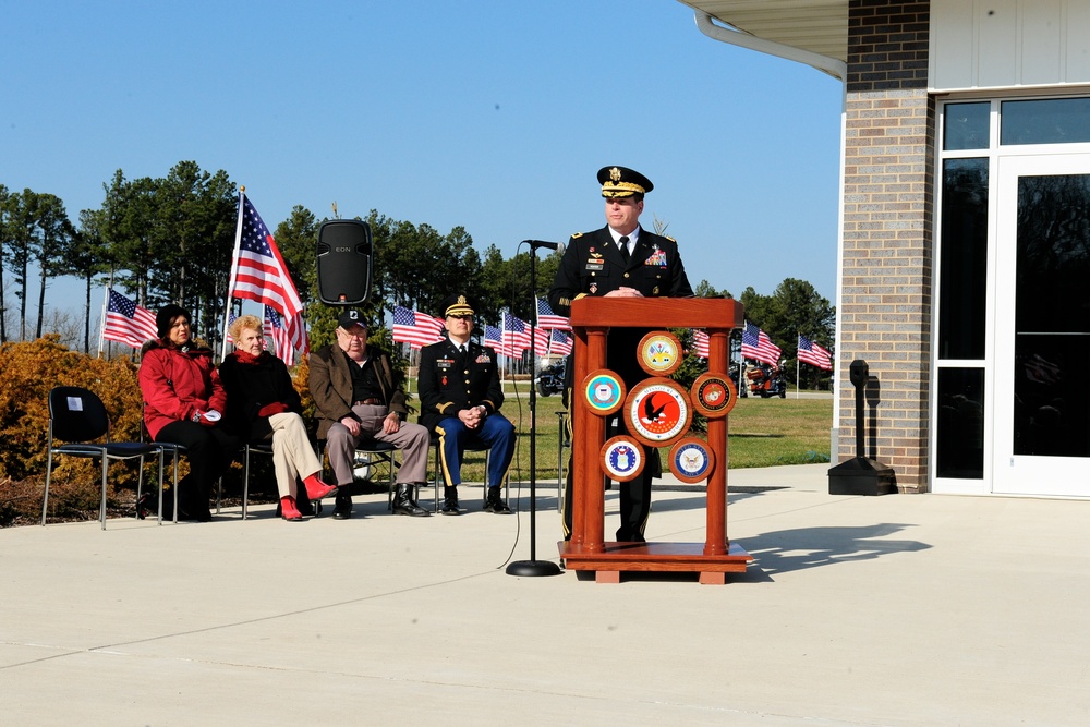 Community draws together, remembers through national wreath laying program