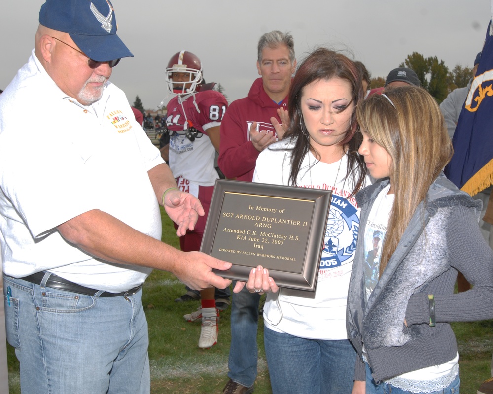 Fallen service members memorialized at their respective high schools