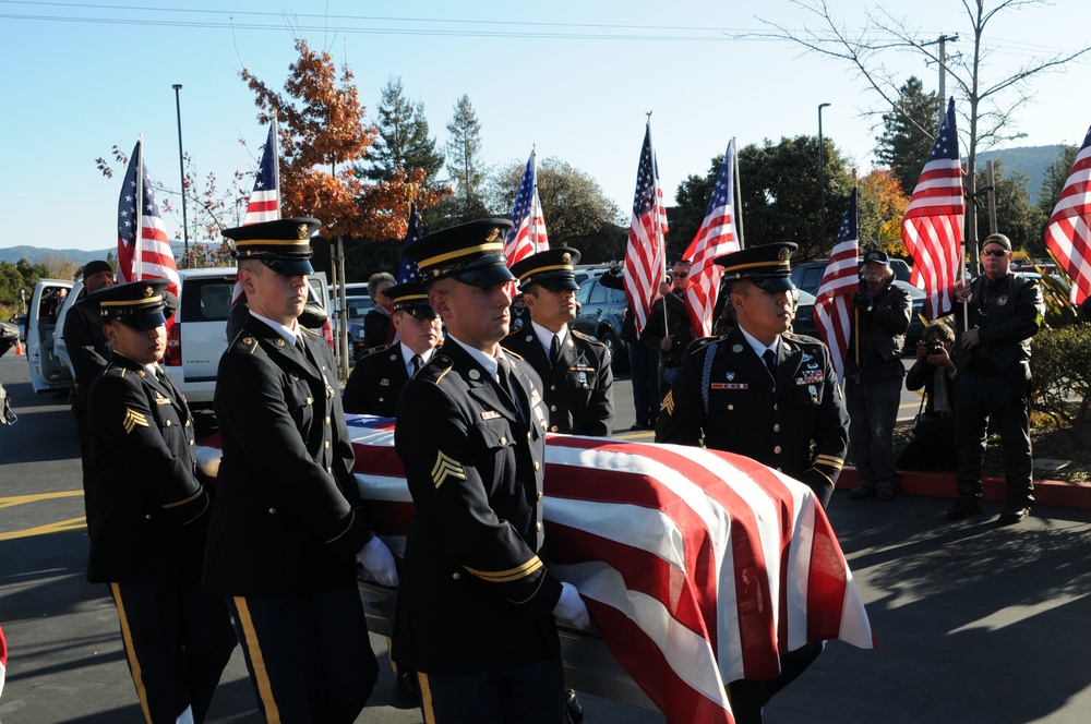 California Army National Guard soldier rests eternally