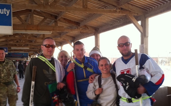 Airmen, fellow Kandahar partners receive holiday stockings