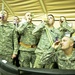 1/34th BCT S6 soldiers pause to ring in 2012
