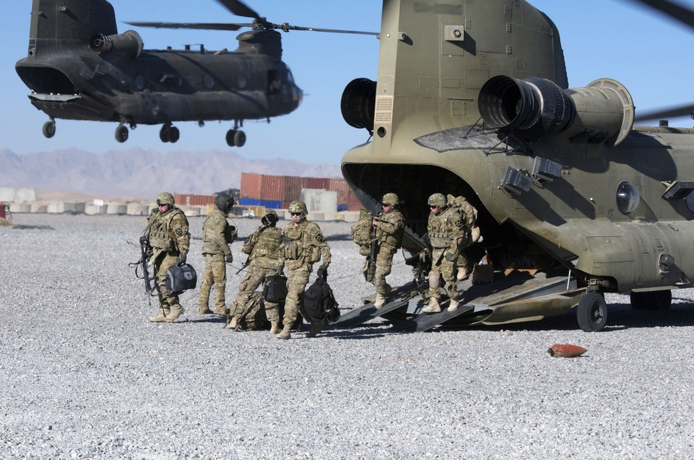 Arrowhead Brigade sets foot in Afghanistan