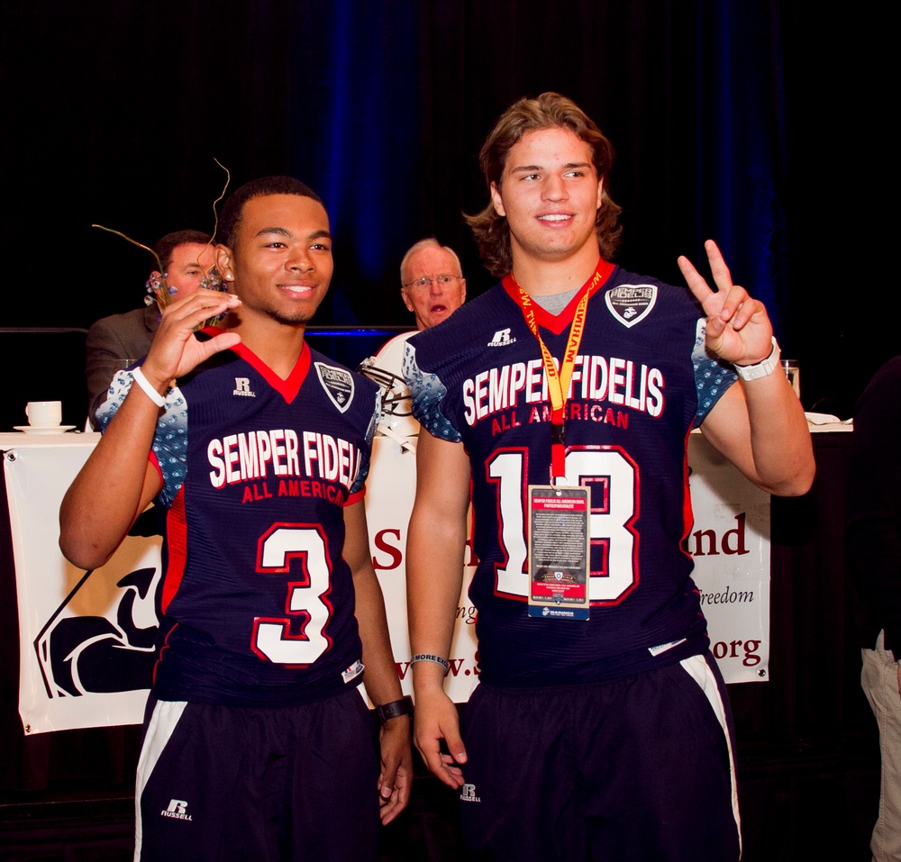 Semper Fidelis All-Americans attend awards banquet