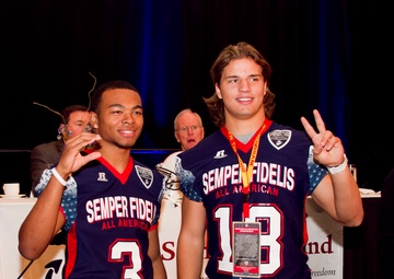 Semper Fidelis All-Americans attend awards banquet