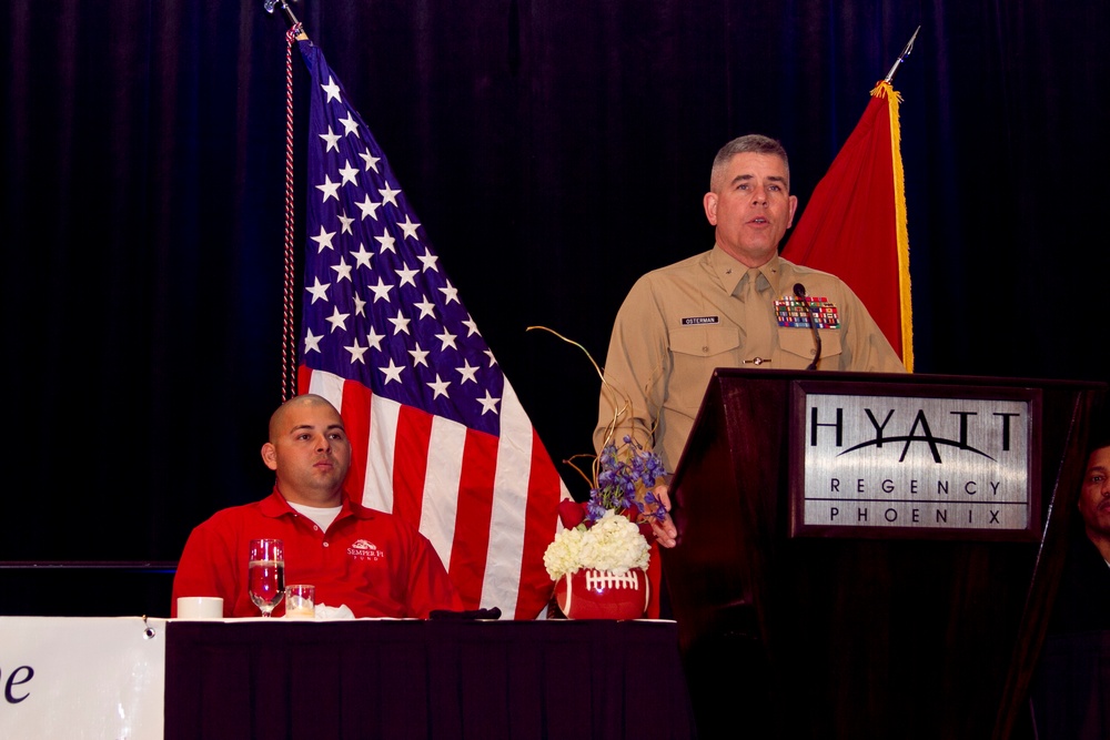 Semper Fidelis All-Americans attend awards banquet