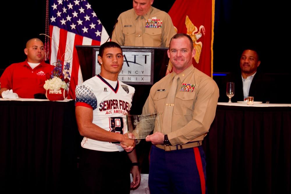 Semper Fidelis All-Americans attend awards banquet