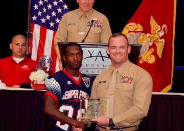 Semper Fidelis All-Americans attend awards banquet