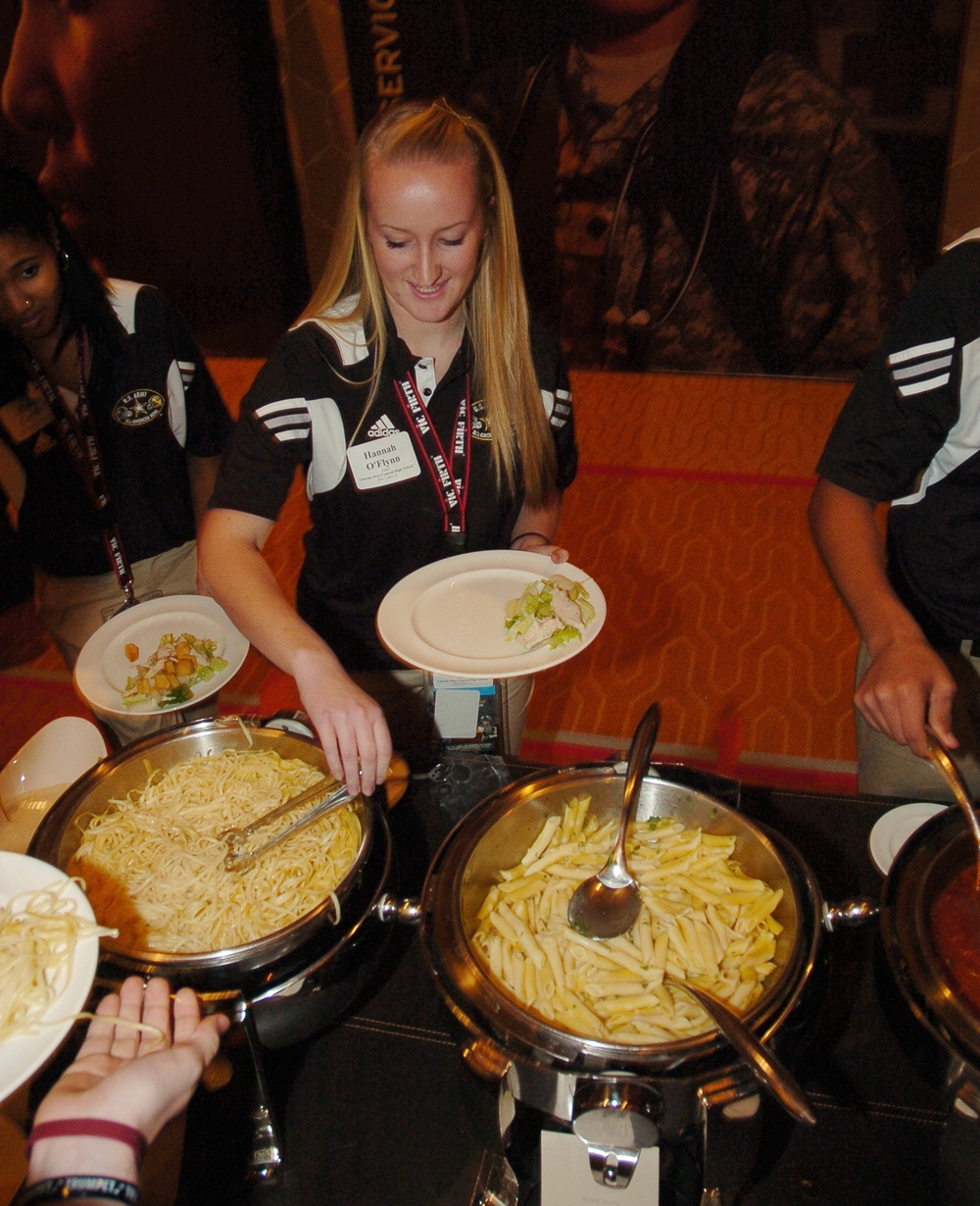 Dinner is served at AAB