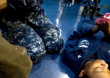 USS Enterprise flight deck qualifications