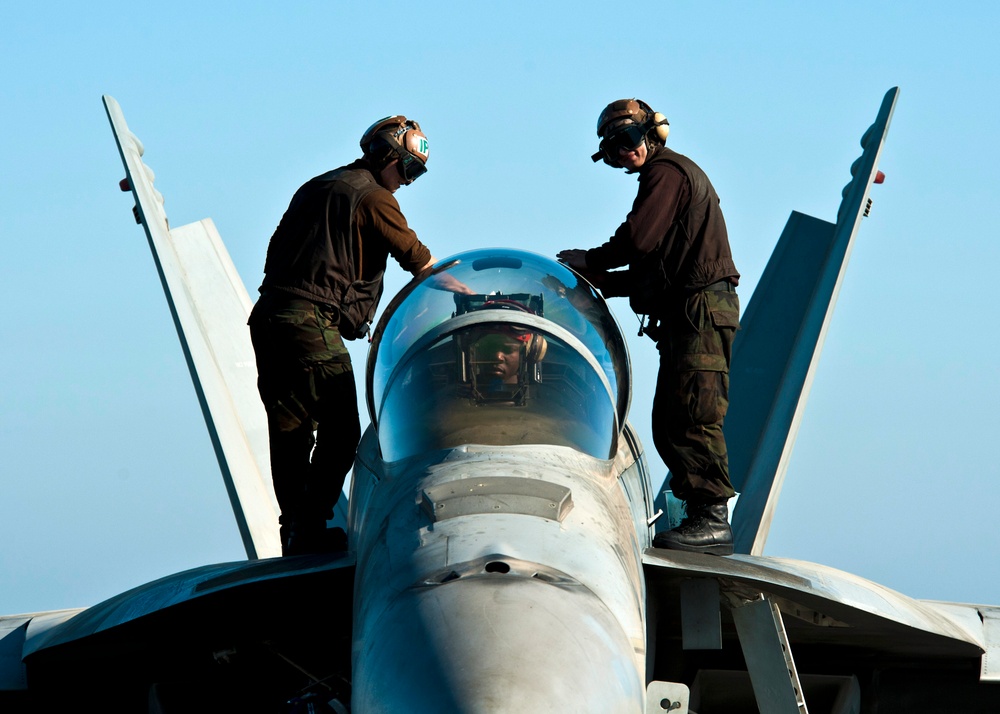 USS John C. Stennis conducts maritime security operations and support missions