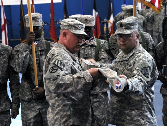 113th Sustainment Brigade takes command at Camp Arifjan