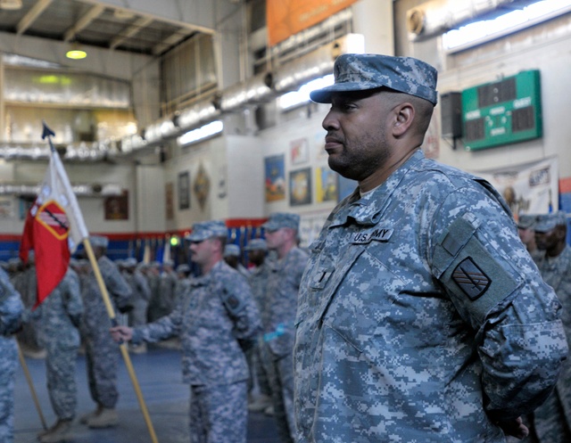 113th Sustainment Brigade takes command at Camp Arifjan