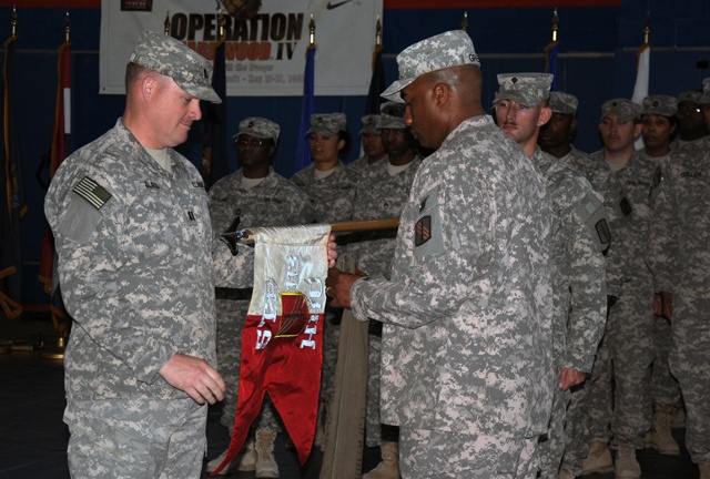 113th Sustainment Brigade takes command at Camp Arifjan