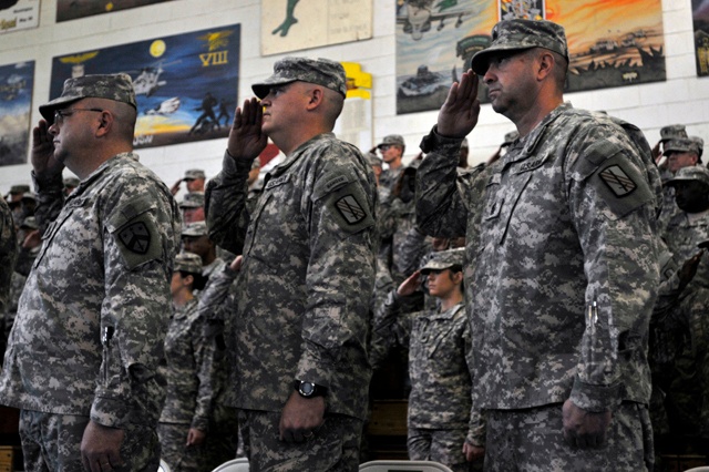 113th Sustainment Brigade takes command at Camp Arifjan