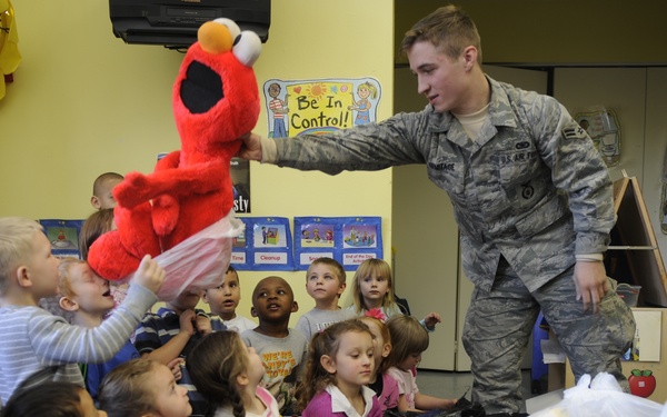 Security forces airmen at Fairchild show their giving spirit