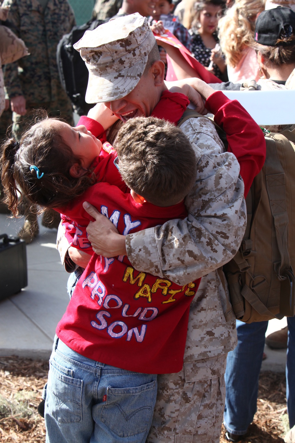 Welcome Home: 7th ESB Marines, sailors return from Afghanistan