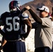 All-American football player learns love of game, core values from Marine father