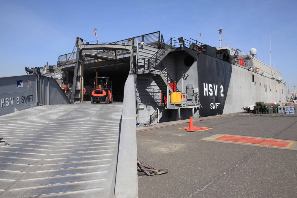 HSV-2 Swift/Southern Partnership Station 2012
