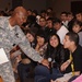 Huntley speaks to San Antonio students