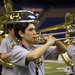 Gomez practices with AAB band