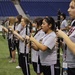 AAB band members practice for game