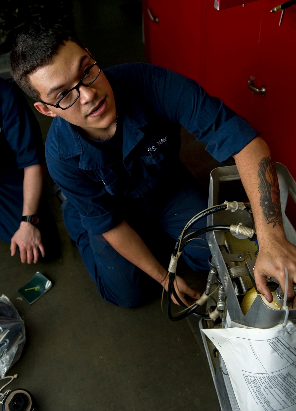 Maintaining a breathing apparatus