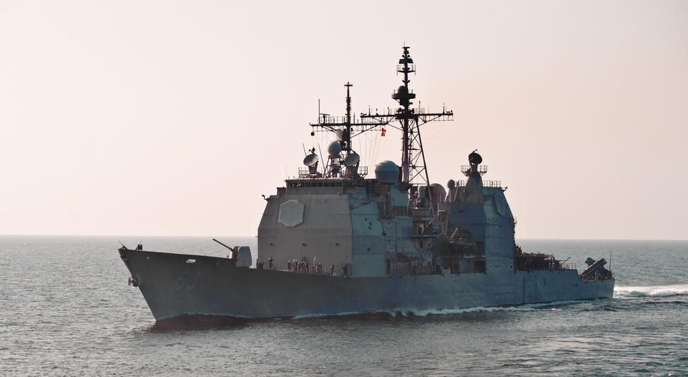 USS John C. Stennis replenishment at sea