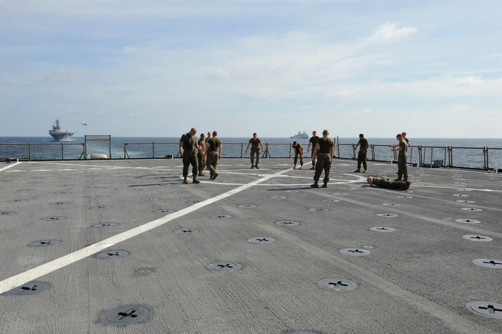 USS Pearl Harbor action