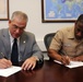 US European Command J2 director signs Memorandum of Understanding with NCIS