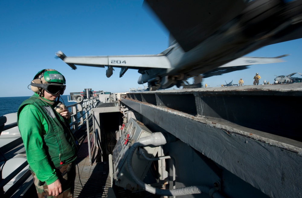 USS John C. Stennis in Arabian Sea