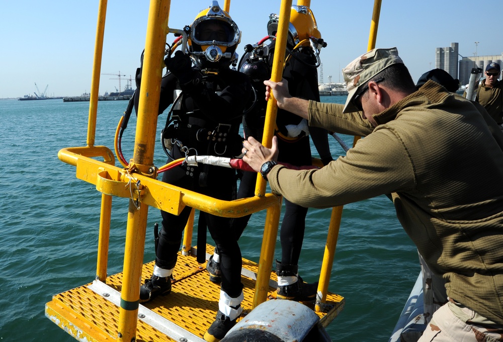 CTG 56.1 explosive ordnance disposal divers test  equipment