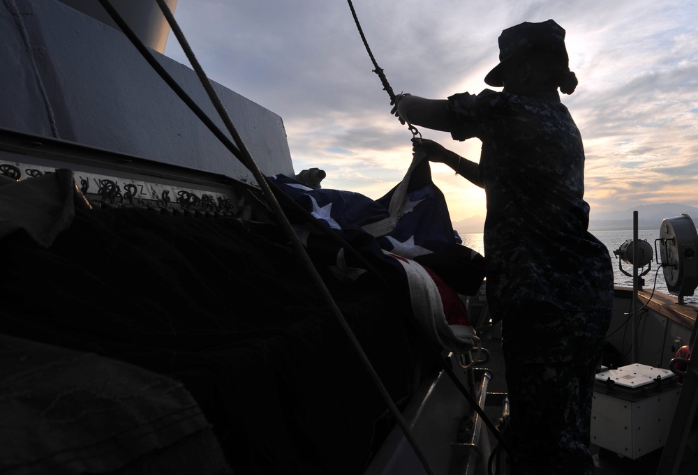 USS Mesa Verde activity