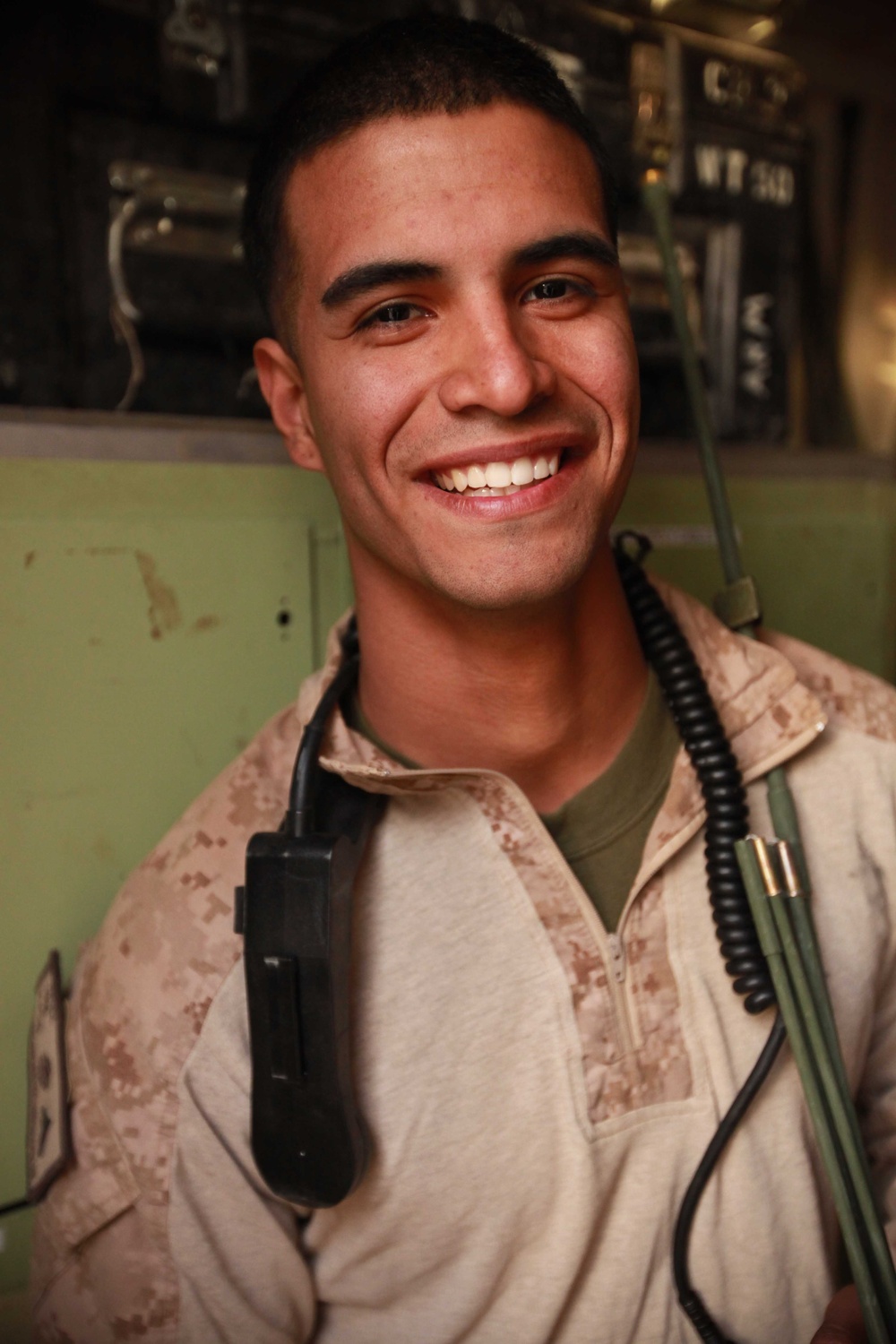 Puerto Rican Marine keeps steady beat in Afghanistan