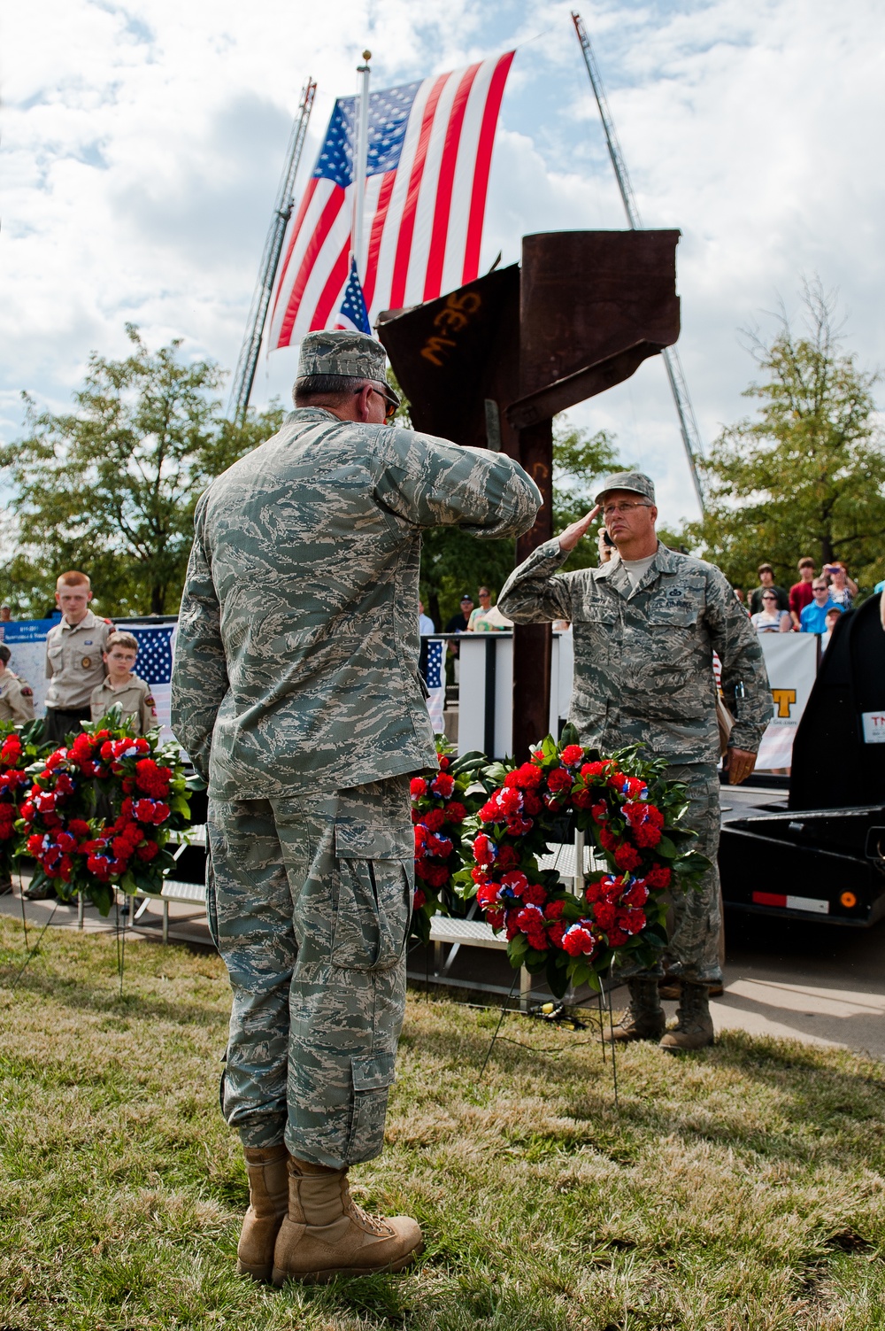 Kentucky Air Guard participates in 10th anniversary observance of 9/11