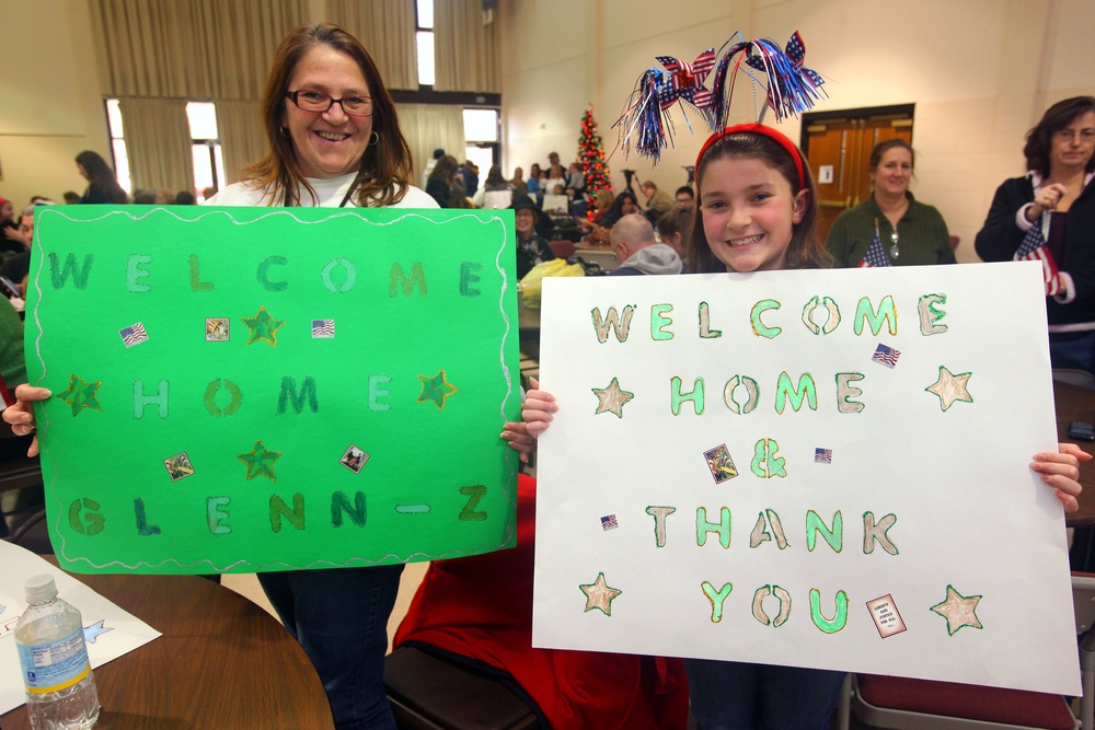 119th soldiers reunited with families