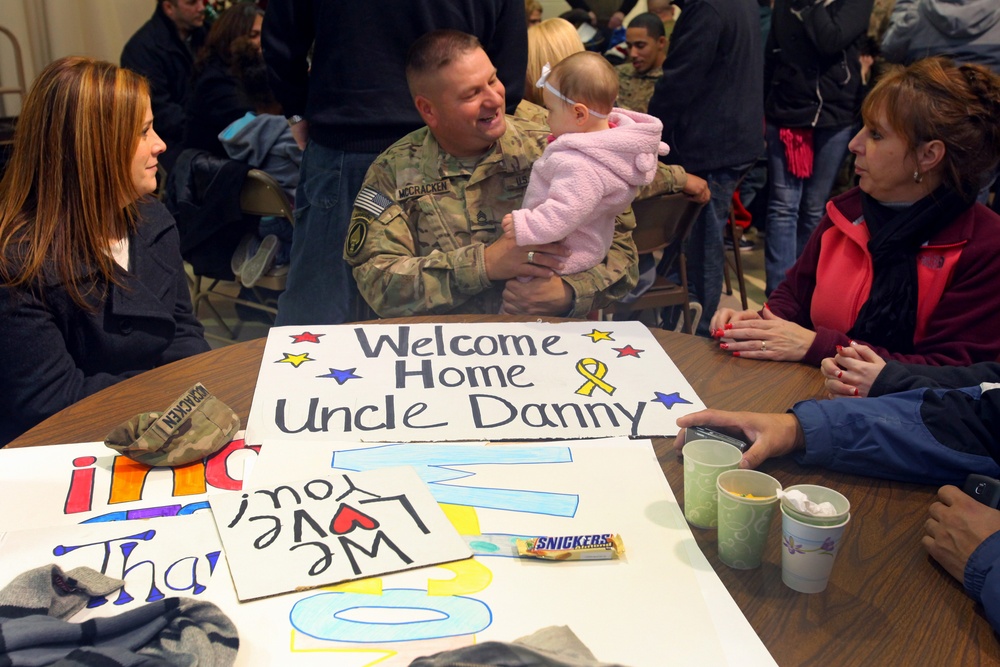 119th soldiers reunited with families