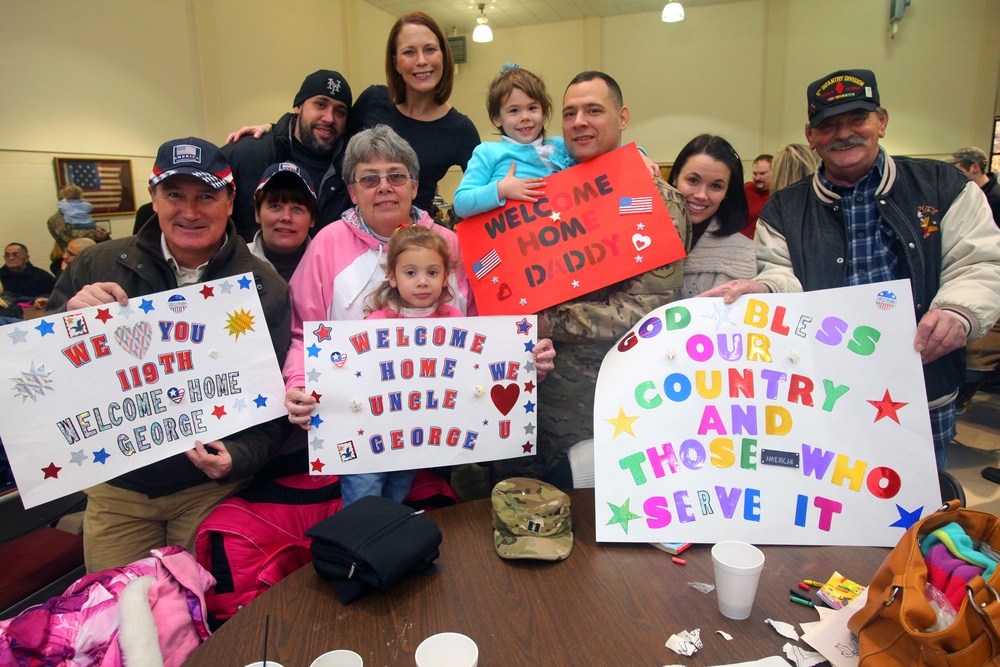 119th soldiers reunited with families