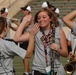 Band practice high five
