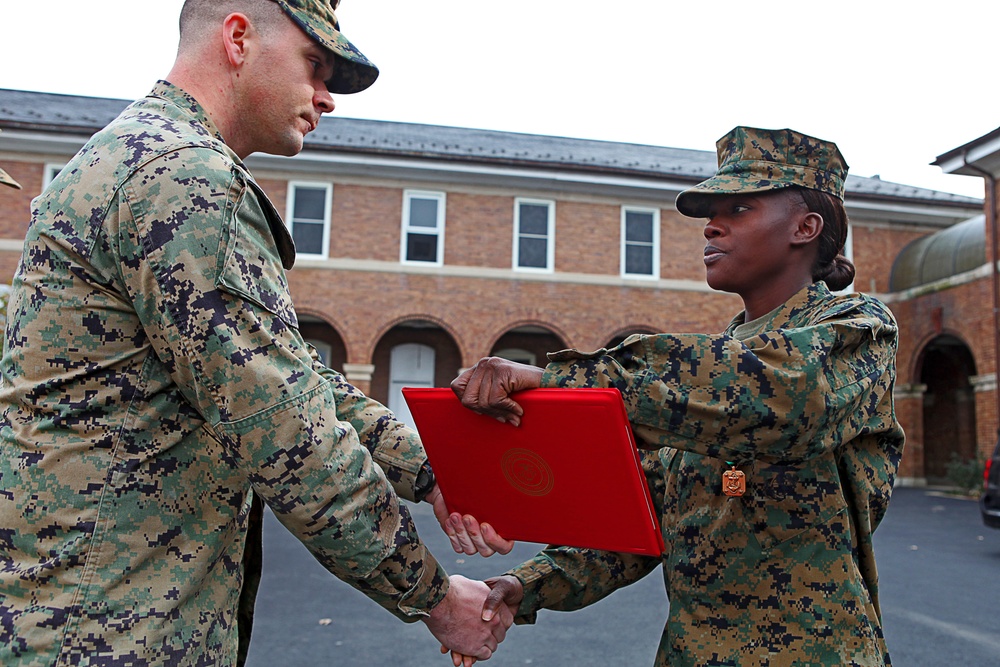 Detroit native leaves barracks to become drill instructor