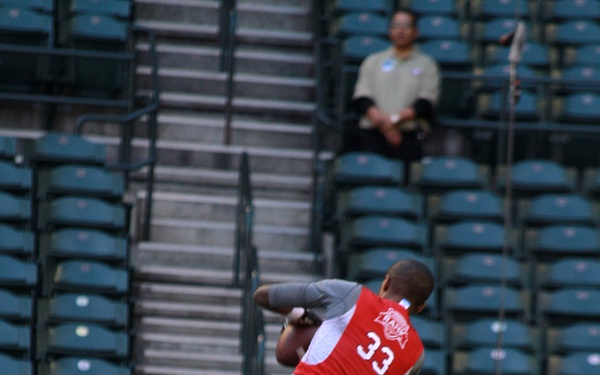 Combine player No. 33 Christopher Sutton