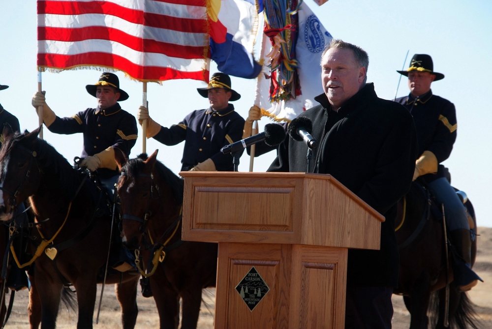 Carson breaks ground for shared shooting complex