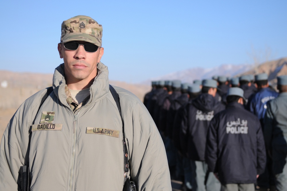 US Army Staff Sgt. Luis Badillo: Advisor and mentor to the Afghan National Police