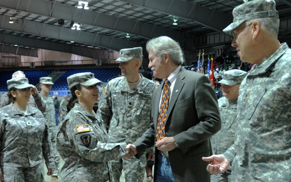1249th Engineers welcomed home
