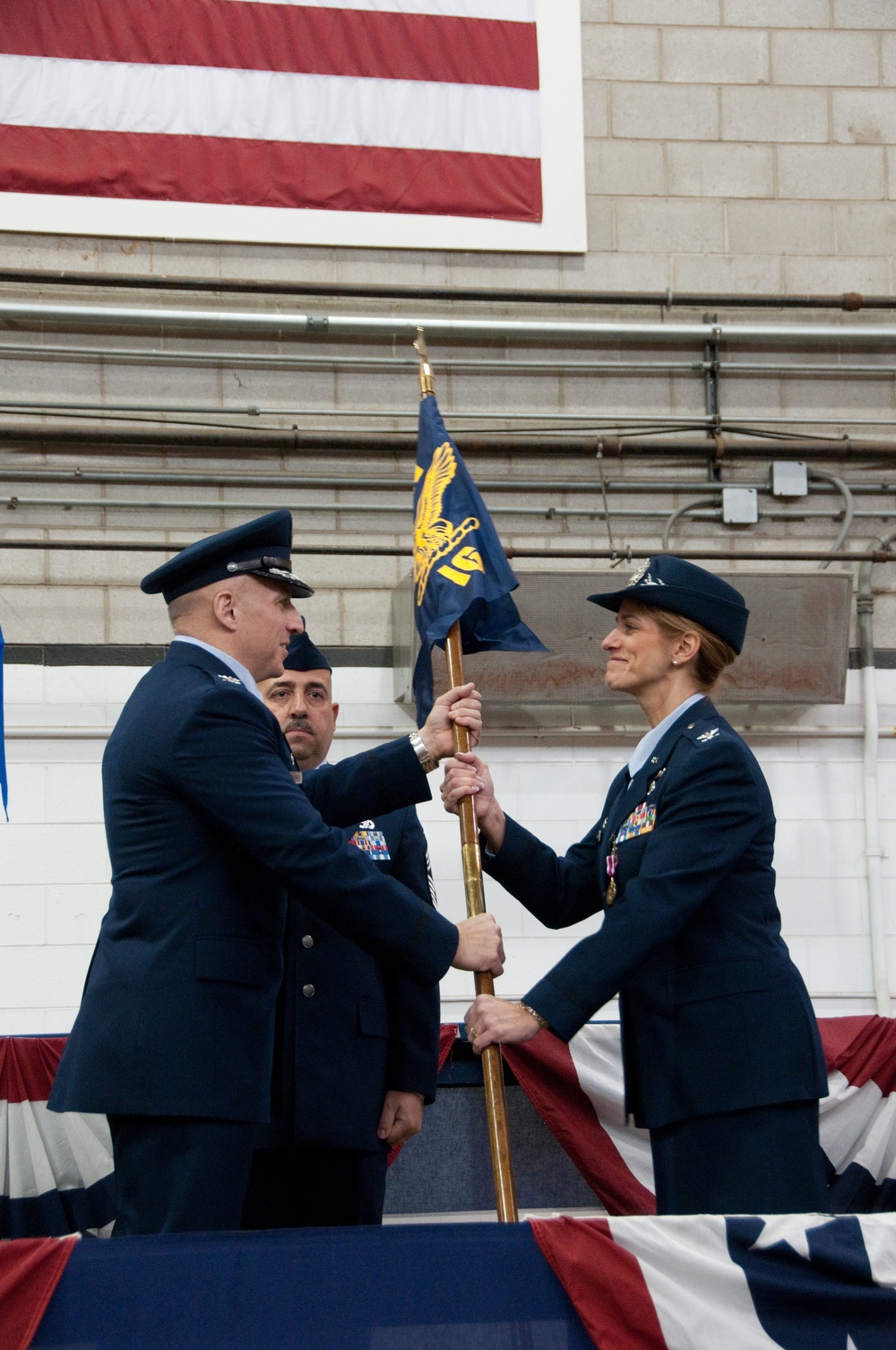 102nd Intelligence Group change of command
