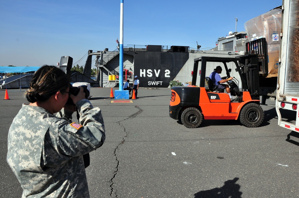 High Speed Vessel Swift/Southern Partnership Station 2012