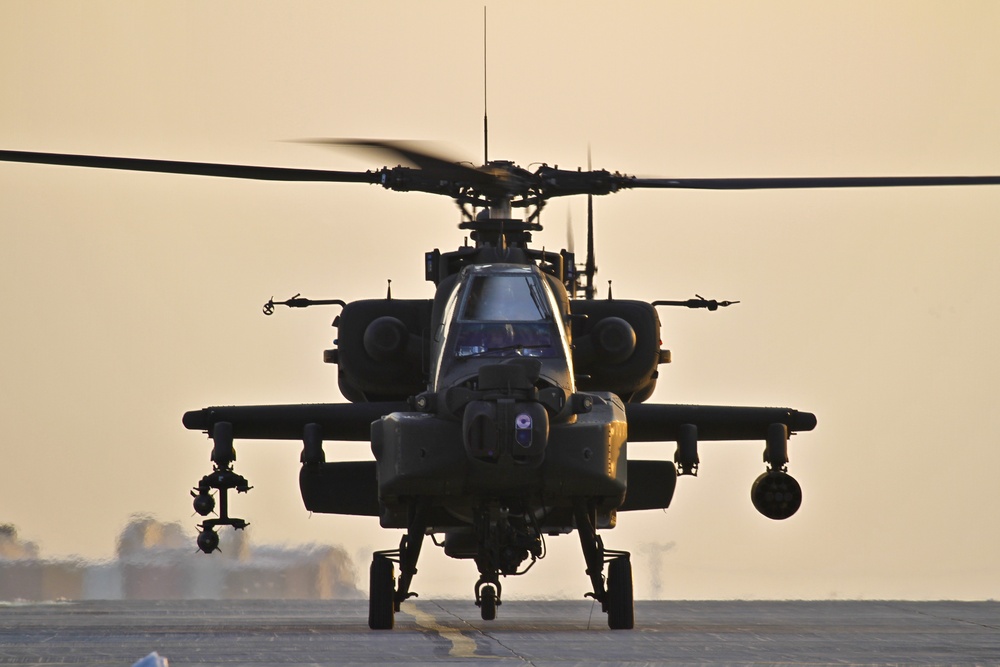 Apache head on