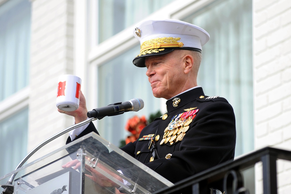Commandant’s New Year’s Day serenade