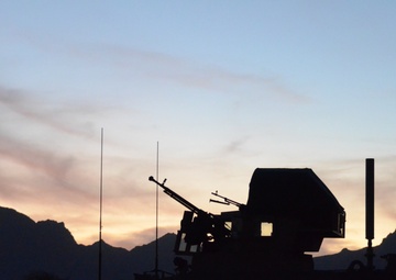 Sunset in Afghanistan