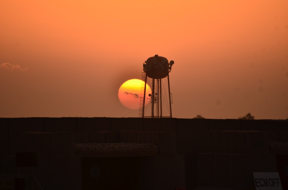 Sunrise in Afghanistan